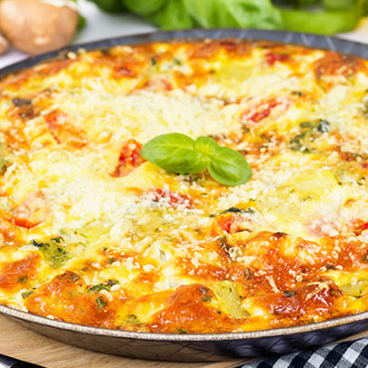 Recette facile de pizza pour enfants, à base de PediaSure Complete®.
