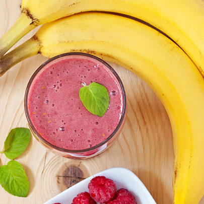 Recette de boisson fouettée à base de PediaSure Complete® et fruits.