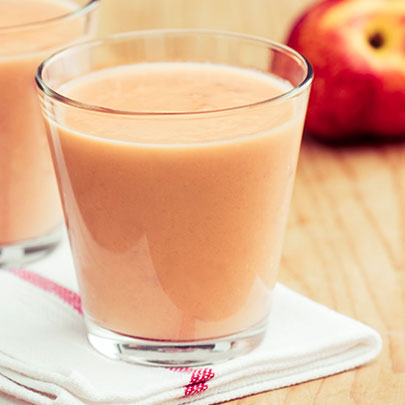 Délicieuse boisson fouettée aux melons préparée avec PediaSure®