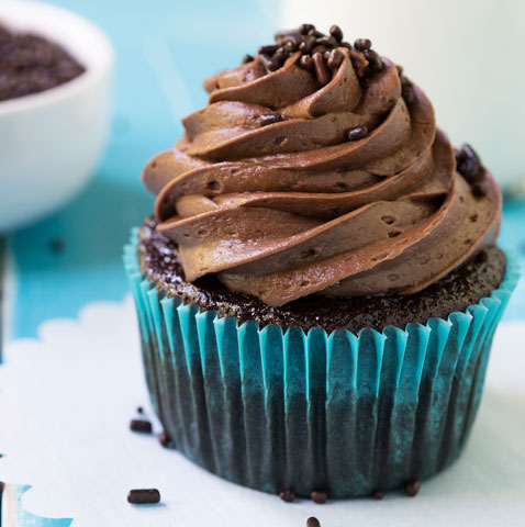 chocolate carrot cupcake