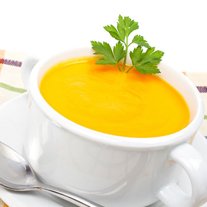 Recette pour enfants de velouté de carottes avec PediaSure Complete®.